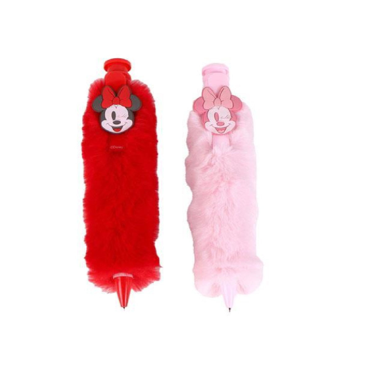 Disney Minnie Mouse Kinder Kugelschreiber mit dekorativem Plüschdesign