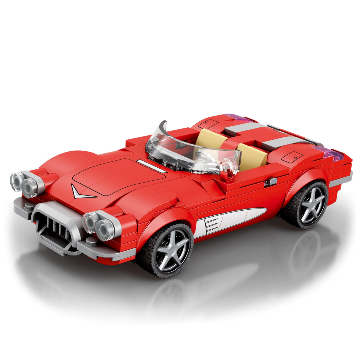 Reobrix 808 Sportwagen C1 1:24 Klemmbaustein Auto 311 Teile ab 14