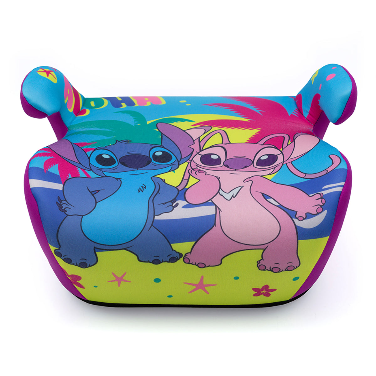 Disney Lilo & Stitch Booster Autositz R129 – Sicherer Kindersitz mit Schultergurtführung