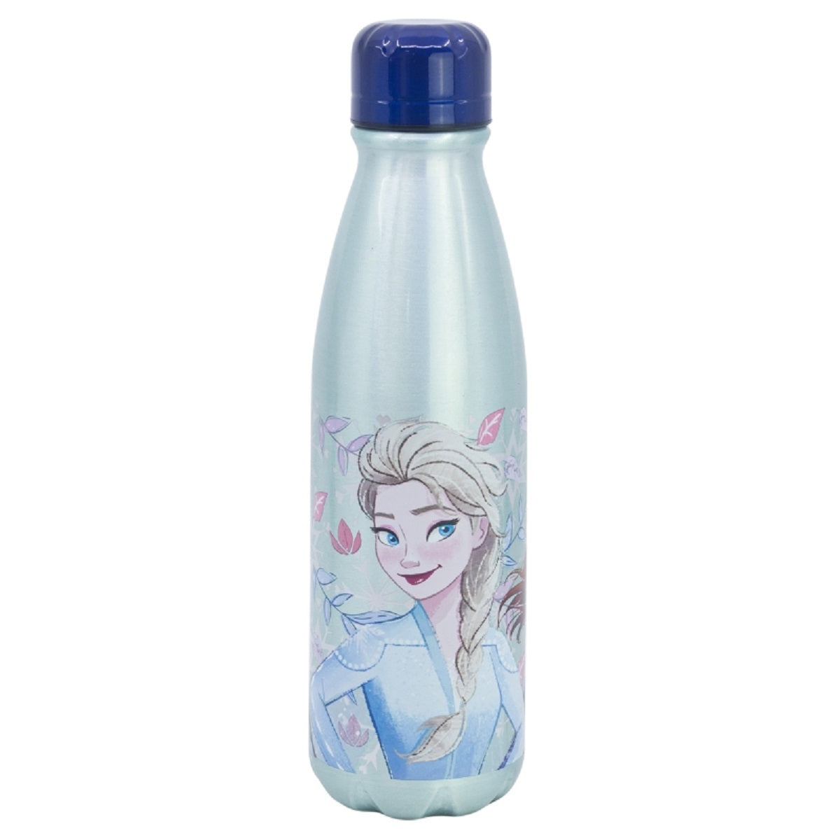 Disney Frozen Trinkflasche Aluminium, 600 ml, mit Sicherheitsverschluss