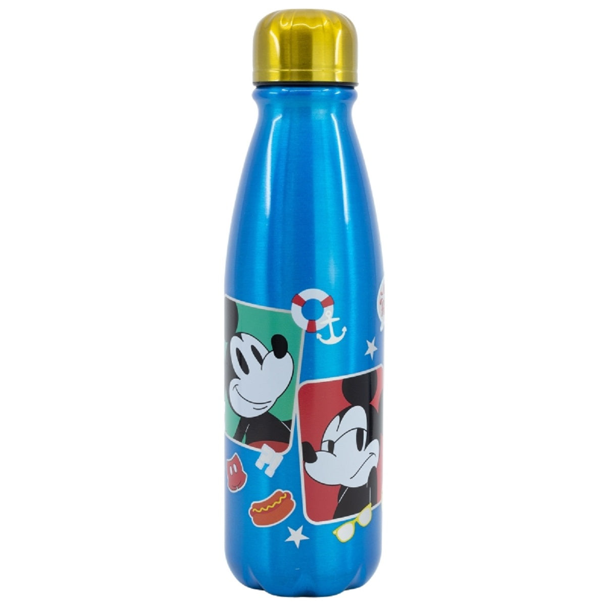 Disney Mickey Mouse Aluminium Flasche 600 ml – Ideal für junge Abenteurer