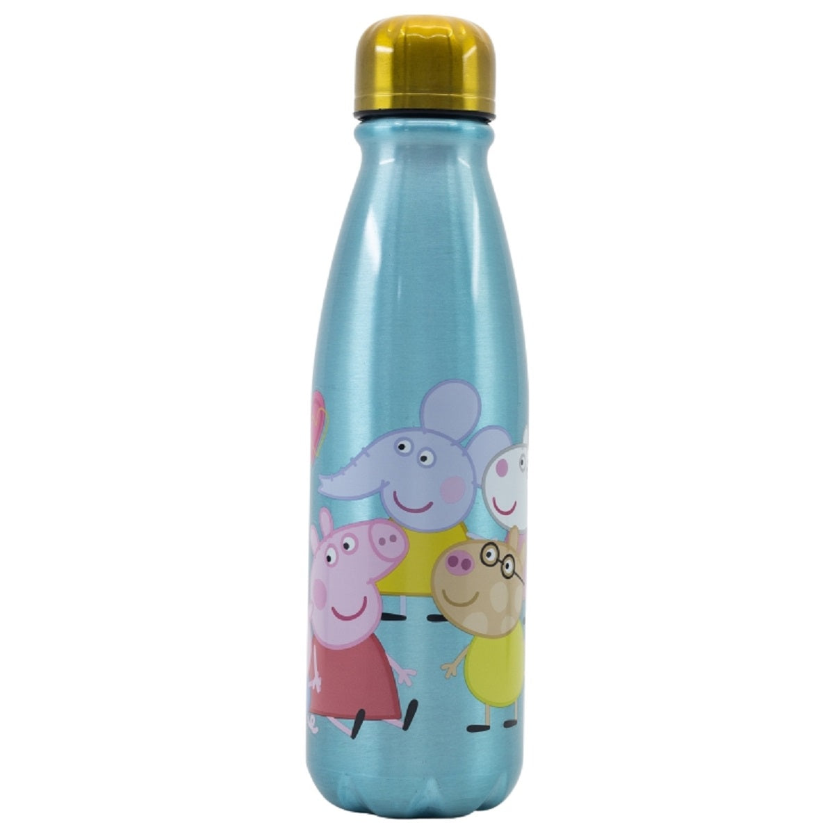 Peppa Pig Distorsion Aluminium Trinkflasche 600 ml – Ideal für Fans