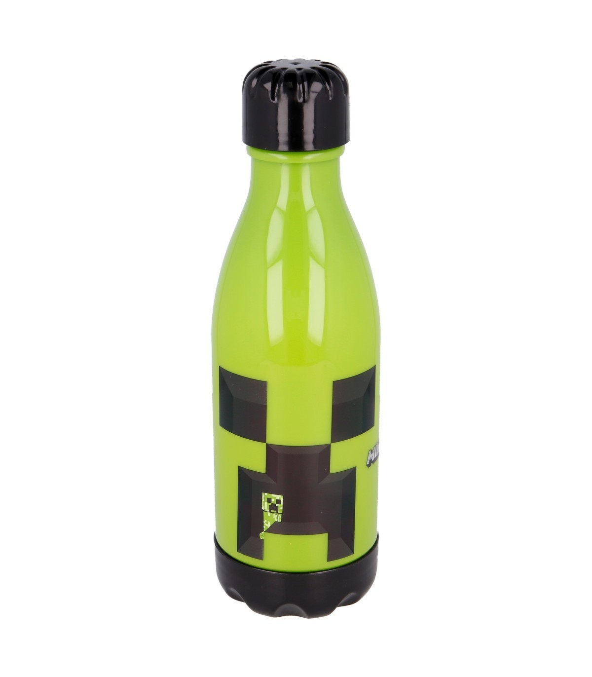Minecraft Wasserflasche 560 ml Kinder Trinkflasche mit Schraubdeckel