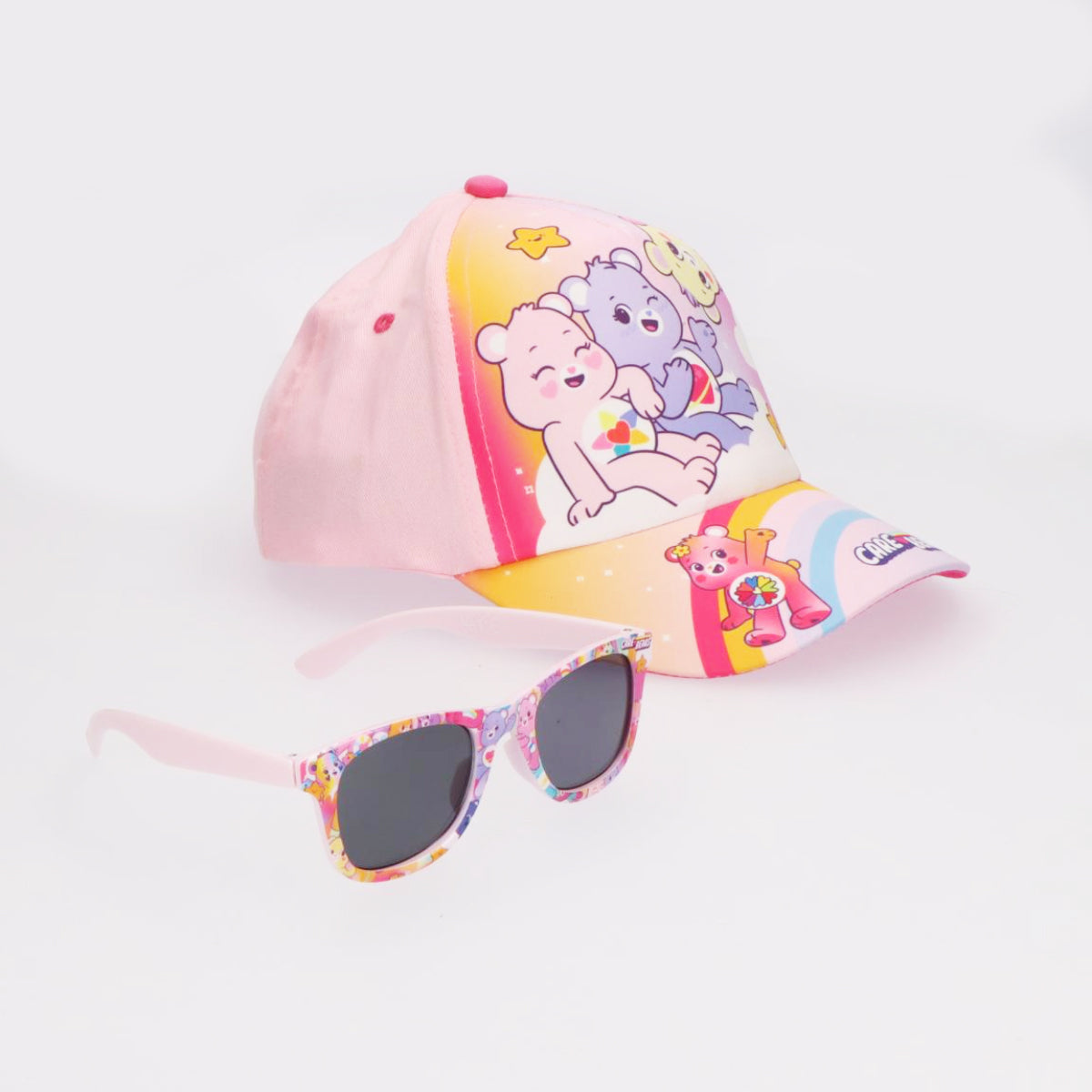 Care Bears Cap Set mit Sonnenbrille für Kinder Outdoor