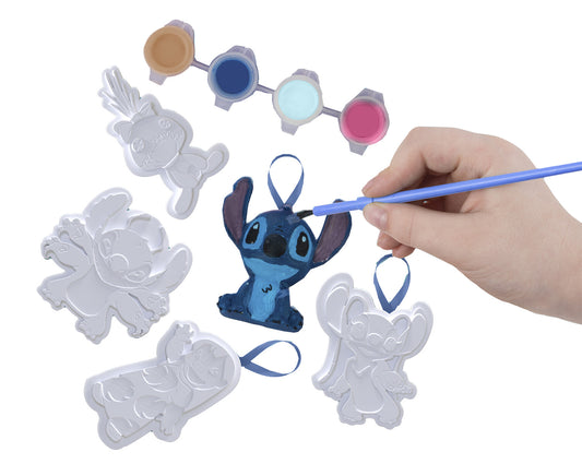 Lilo & Stitch Bastelset Kinder Kreativset zum Formen und Bemalen mit 5 Formen