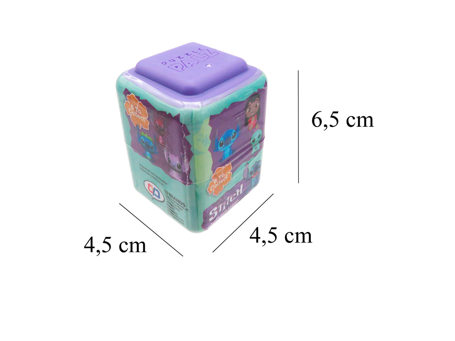 Disney Stitch 3D Puzzle Box Sammelfigur zum Zusammenbauen für Kinder