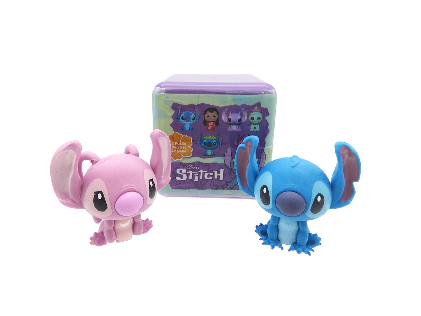 Disney Lilo & Stitch 3D Puzzle Sammelfigur Set mit 2 Figuren pro Kapsel