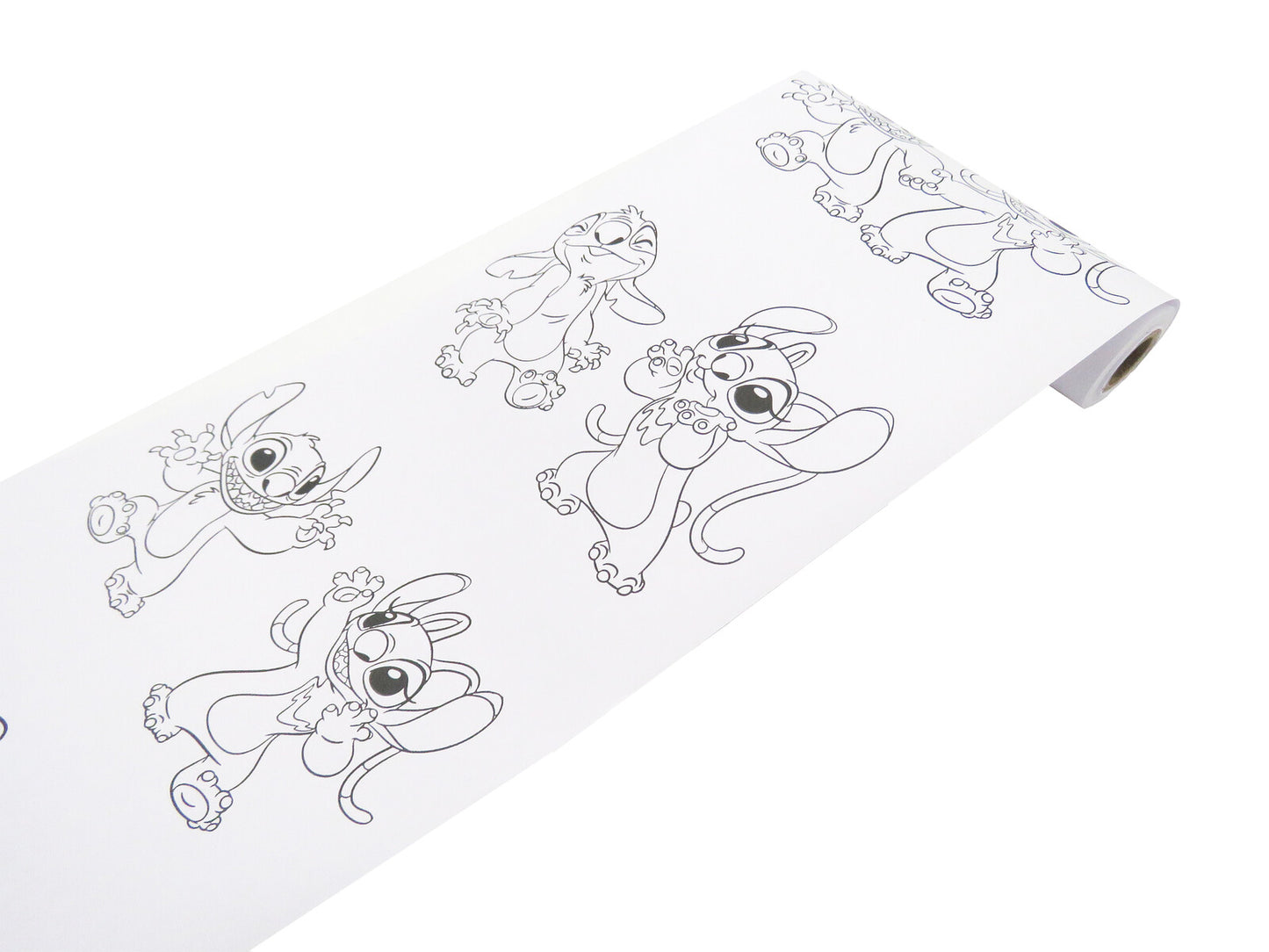 Disney LIlo & Stitch Zeichenstation Malset mit Papierrolle, Stiften und Aufklebervorlagen
