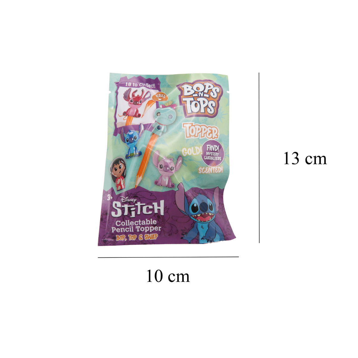 Lilo & Stitch Überraschungstüte mit 3D Stiftaufsatz Sammelfigur für Bleistifte 1 Stück