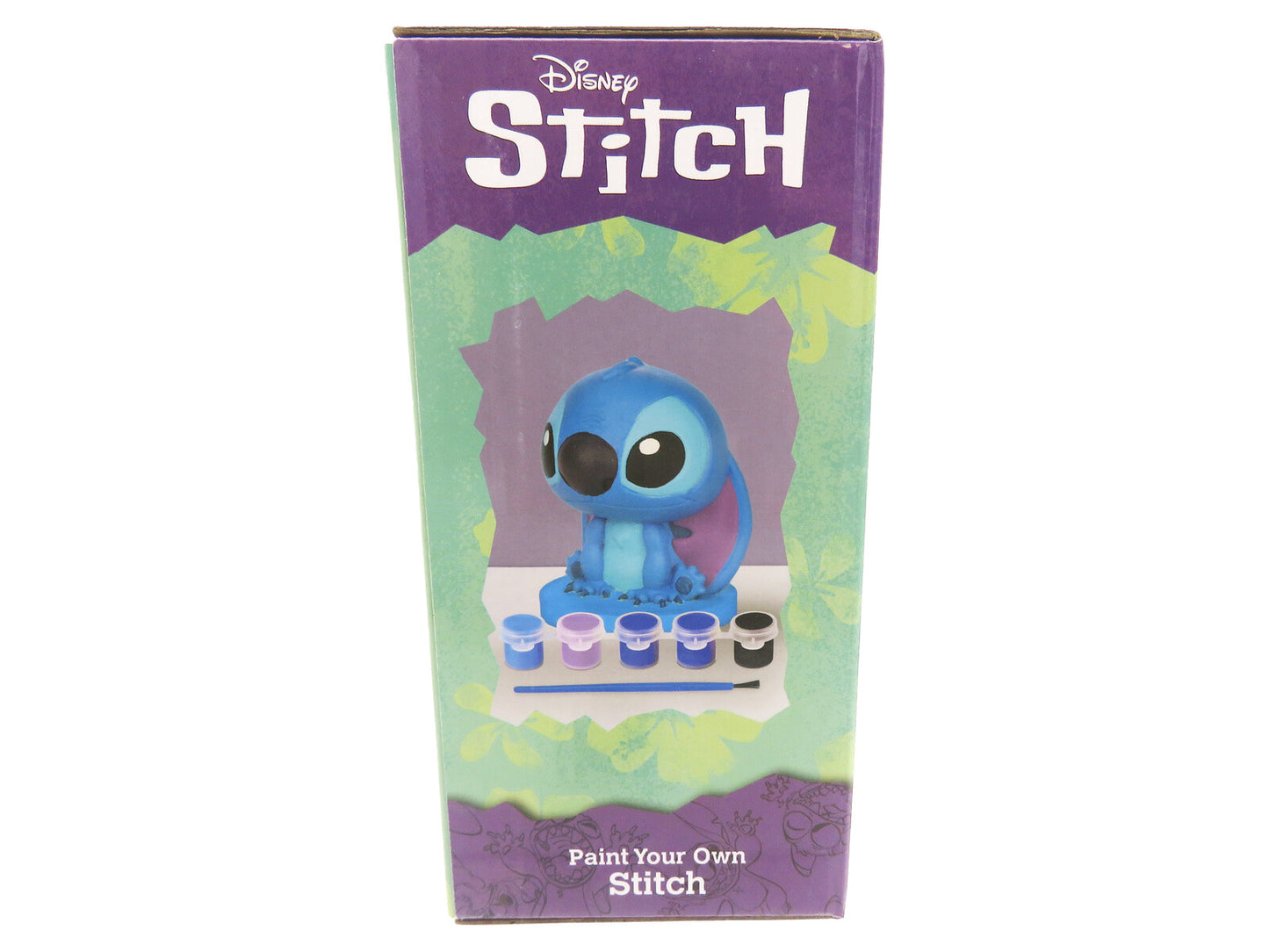 Lilo & Stitch Gipsfigur zum Bemalen Kinder Bastelset mit 5 Farben und Pinsel
