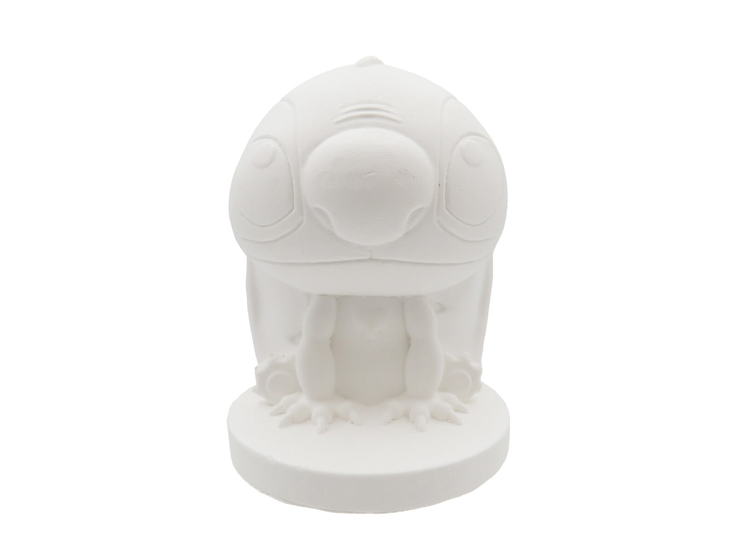 Lilo & Stitch Gipsfigur zum Bemalen Kinder Bastelset mit 5 Farben und Pinsel