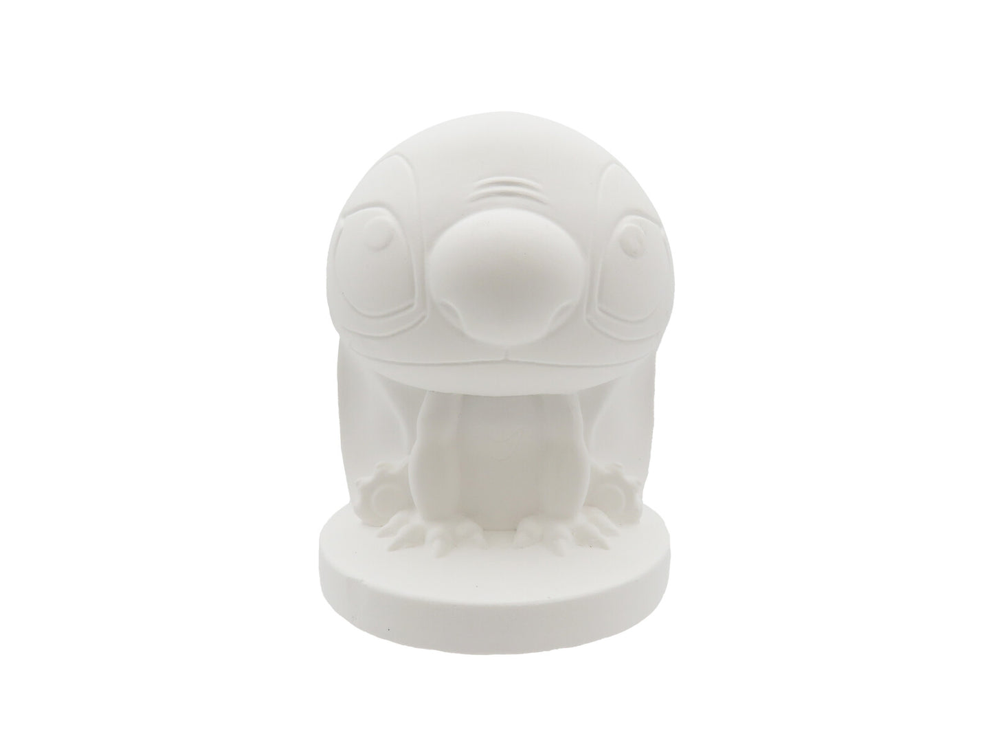 Lilo & Stitch Gipsfigur zum Bemalen Kinder Bastelset mit 5 Farben und Pinsel