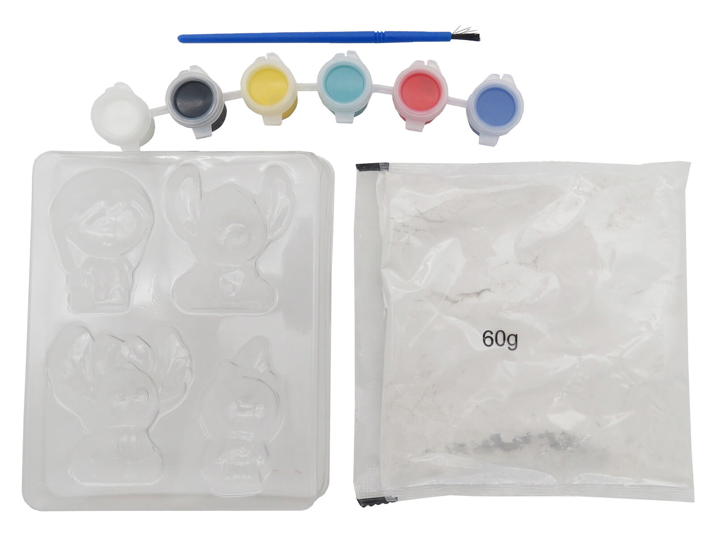 Lilo & Stitch Bastelset Kinder Kreativset zum Formen und Bemalen
