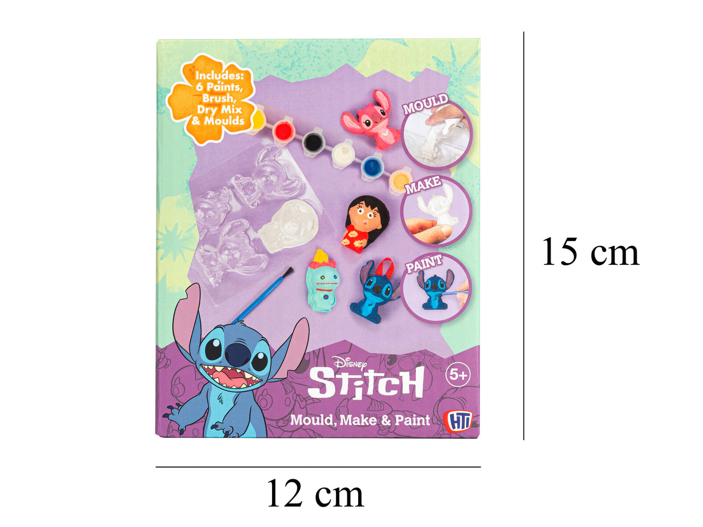 Lilo & Stitch Bastelset Kinder Kreativset zum Formen und Bemalen