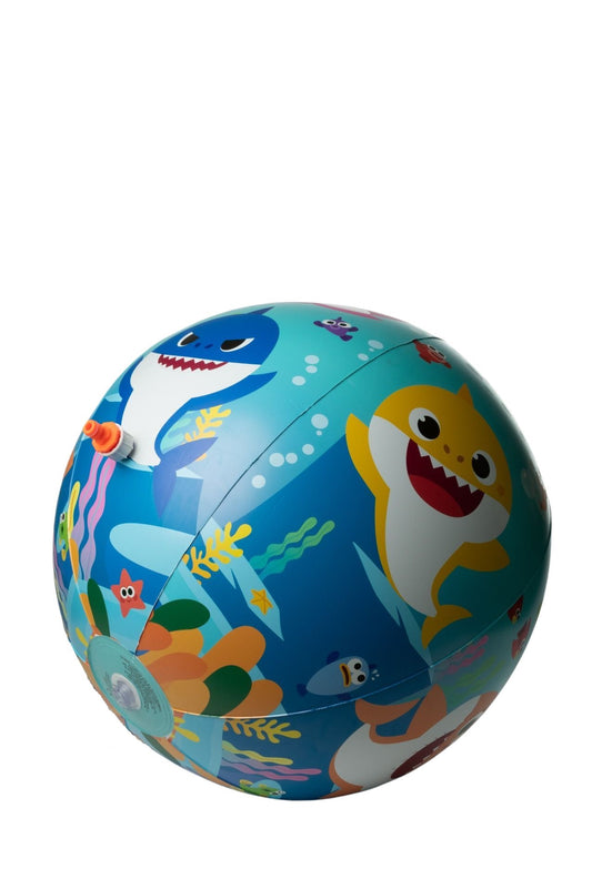 Baby Shark Strandball-Sprinkler Ø 60 cm – Wasserspaß für Kinder an heißen Tagen