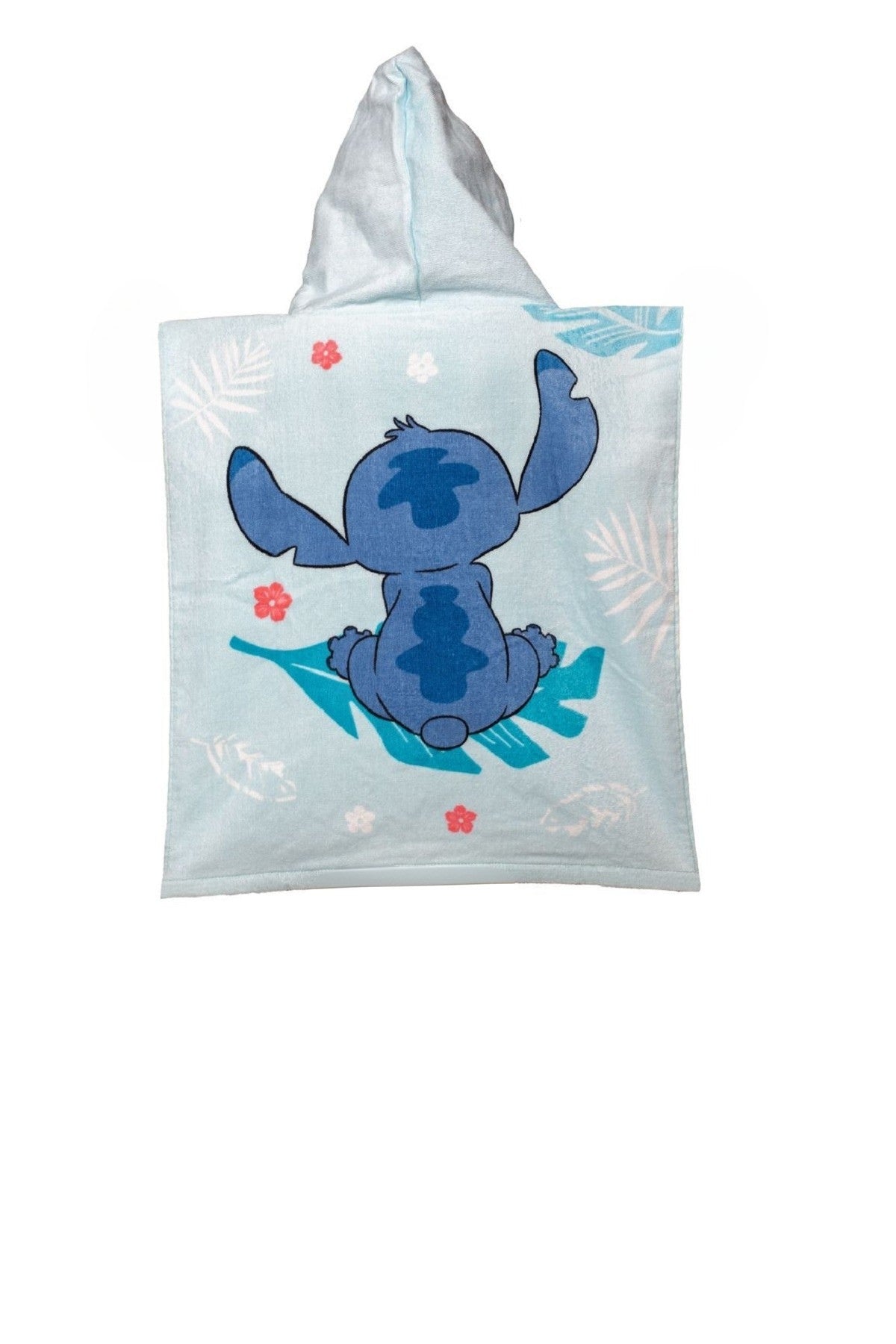 Lilo & Stitch Kinder-Strandponcho aus Baumwolle 50x115 cm