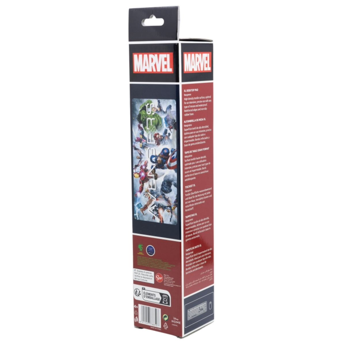 Marvel Avengers Desk Mat Große Unterlage für Büro & Gaming, 78×34 cm