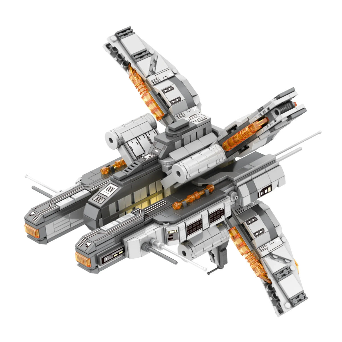Reobrix 782 Raumfregatte mit LED 906 Teile 26,5 cm ab 14