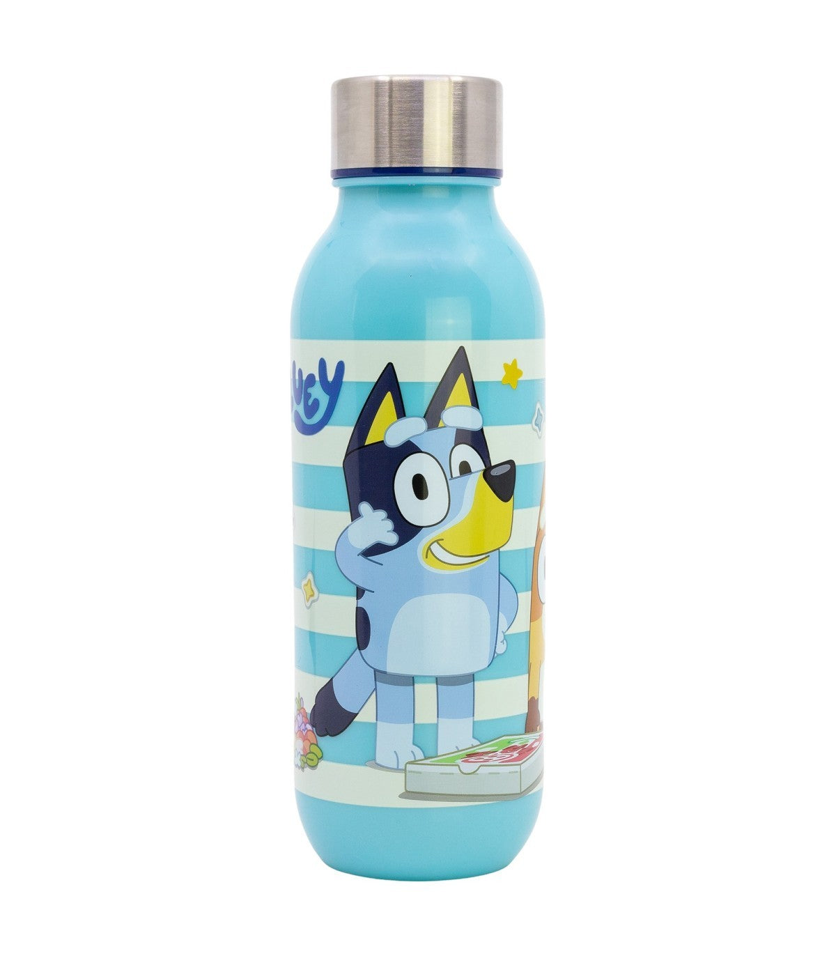 Bluey Discovery Trinkflasche 640 ml Kinder Wasserflasche mit Schraubdeckel