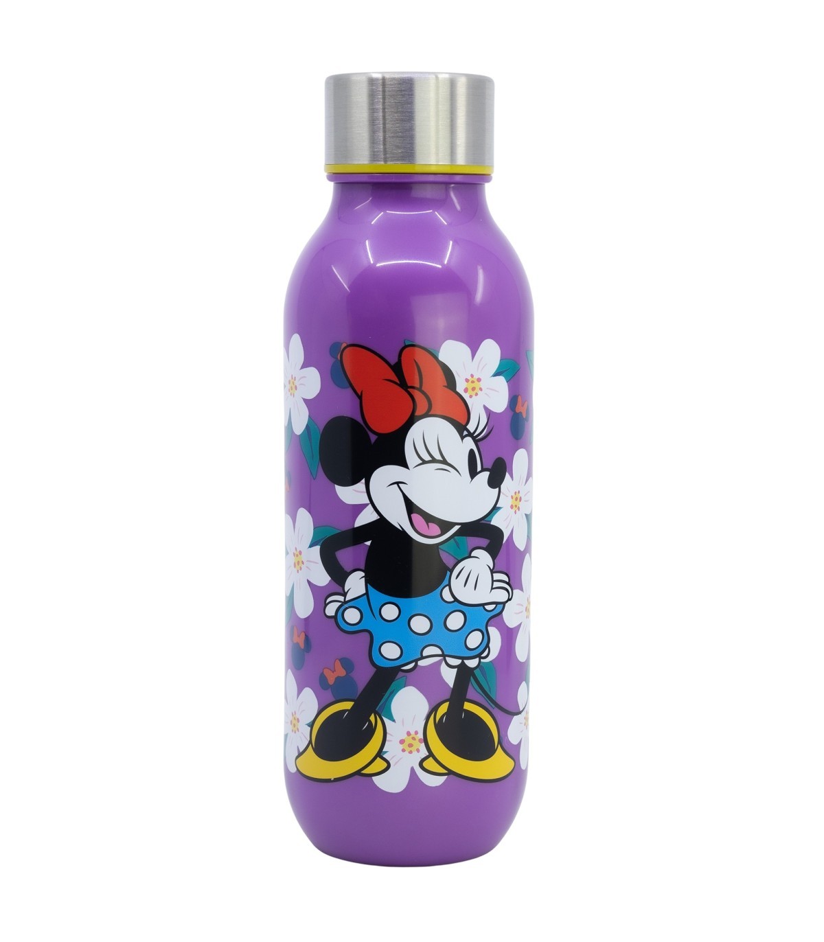 Disney Minnie Mouse Discovery Trinkflasche 640 ml Kinder Wasserflasche mit Schraubdeckel