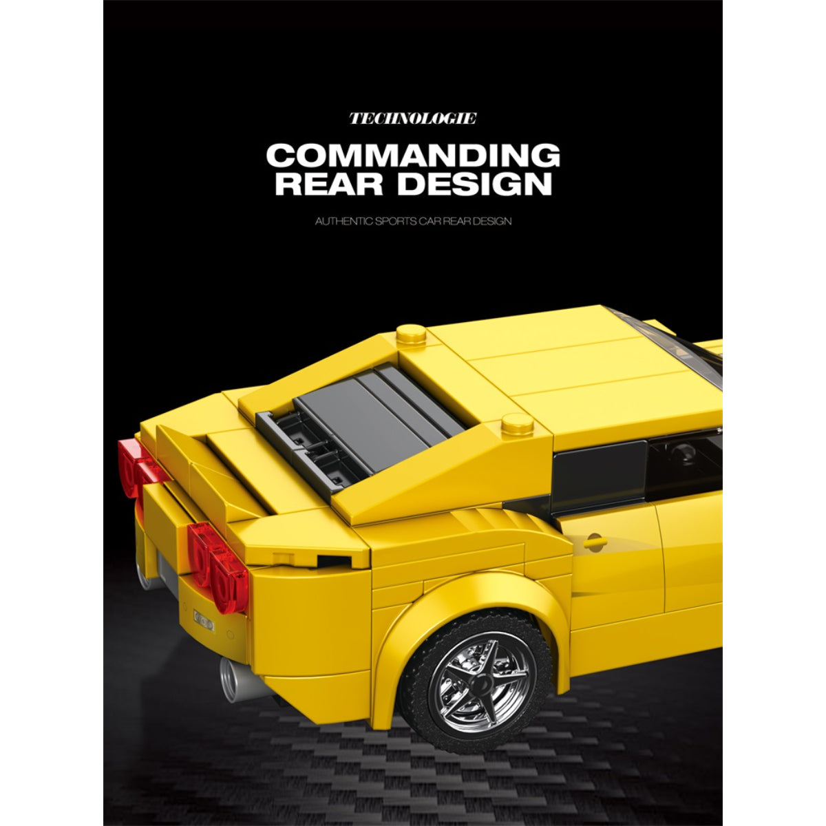 Reobrix 818 Sportwagen 1:24 Klemmbaustein Auto 327 Teile ab 14