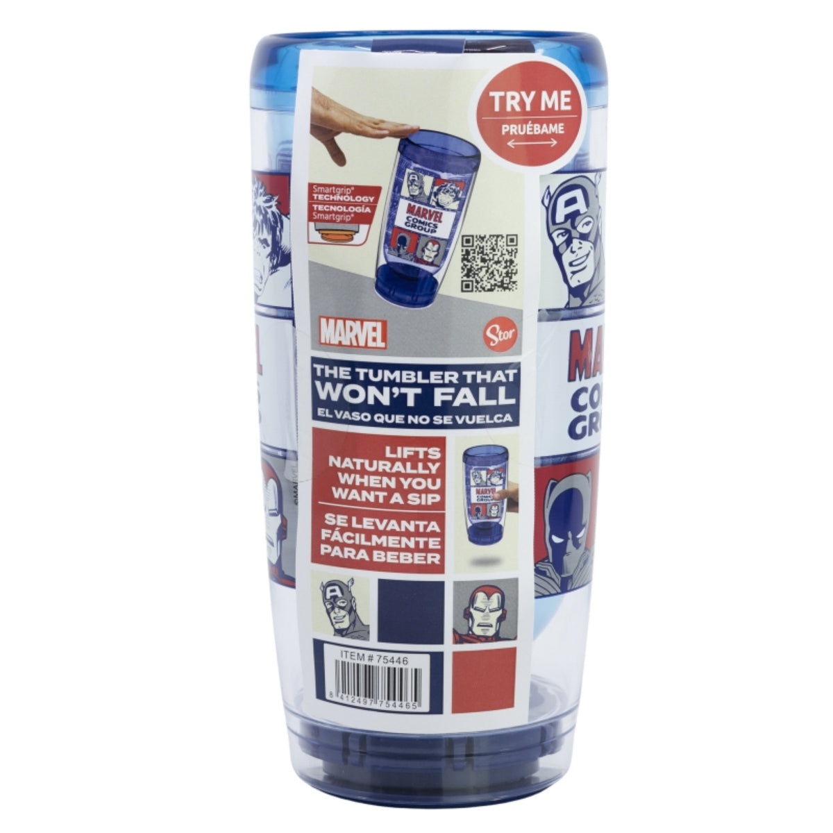 Marvel Becher mit Smartgrip 705 ml Doppelwandiger Thermo-Tumbler Anti-Kipp
