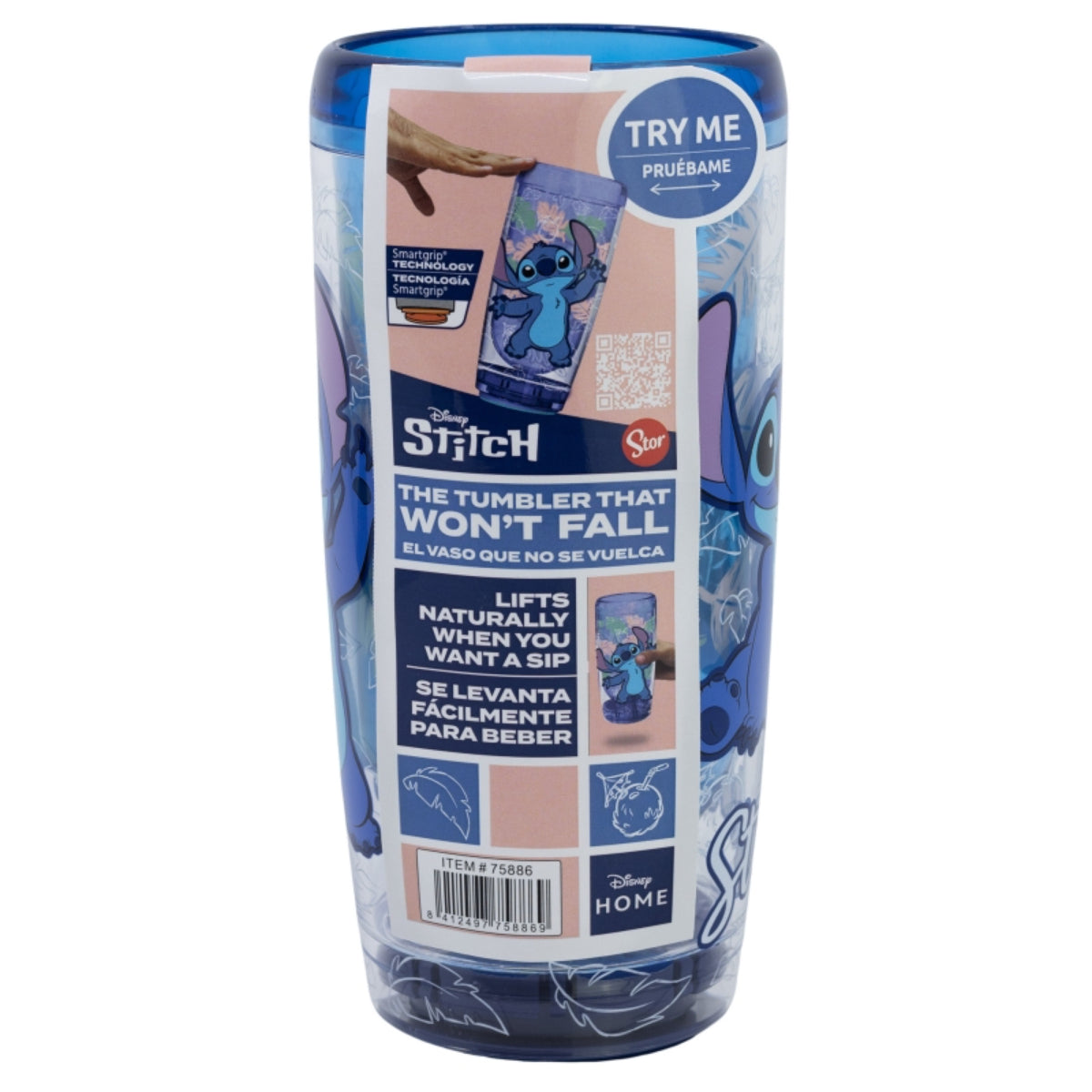 Lilo & Stitch Becher mit Smartgrip 705 ml Doppelwandiger Thermo-Tumbler Anti-Kipp