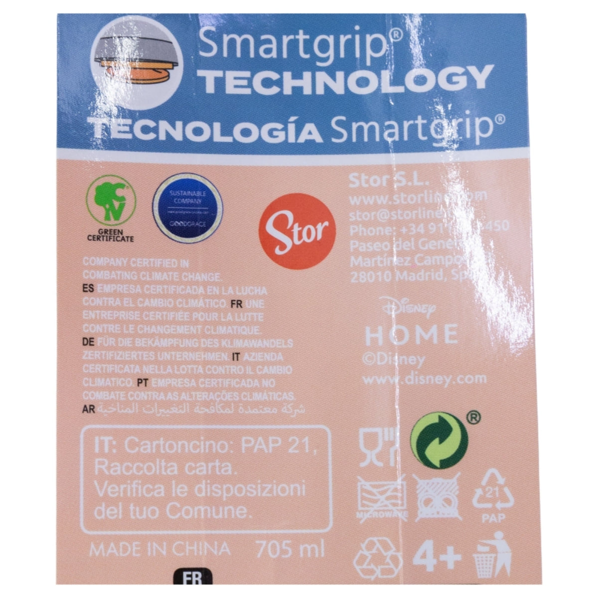Lilo & Stitch Becher mit Smartgrip 705 ml Doppelwandiger Thermo-Tumbler Anti-Kipp
