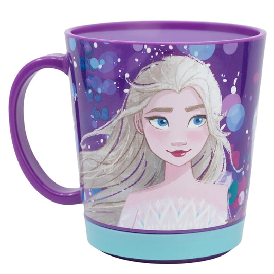 Disney Frozen Kippsicher Trinkbecher PP 410 ml – Drop Safe Plastikbecher mit Smartgrip-System