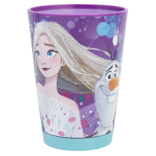Disney Frozen Kippsicher Trinkbecher PP 470 ml Drop Safe Plastikbecher mit Smartgrip-System