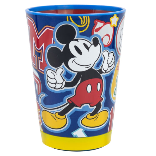 Disney Mickey Mouse Kippsicher Trinkbecher PP 470 ml Drop Safe Plastikbecher mit Smartgrip-System