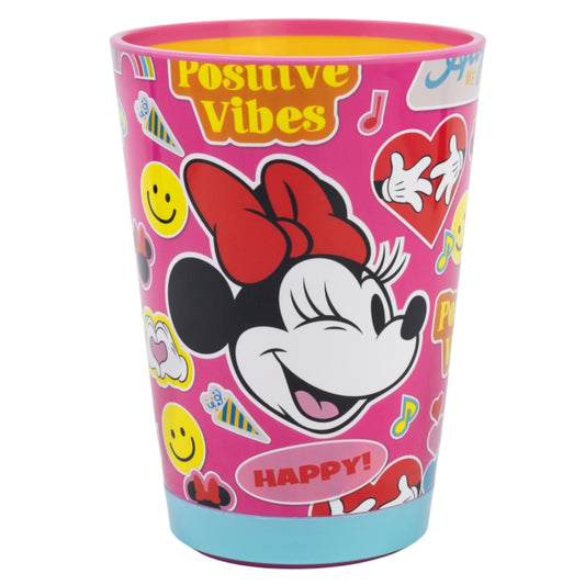 Disney Minnie Mouse Kippsicher Trinkbecher PP 470 ml Drop Safe Plastikbecher mit Smartgrip-System