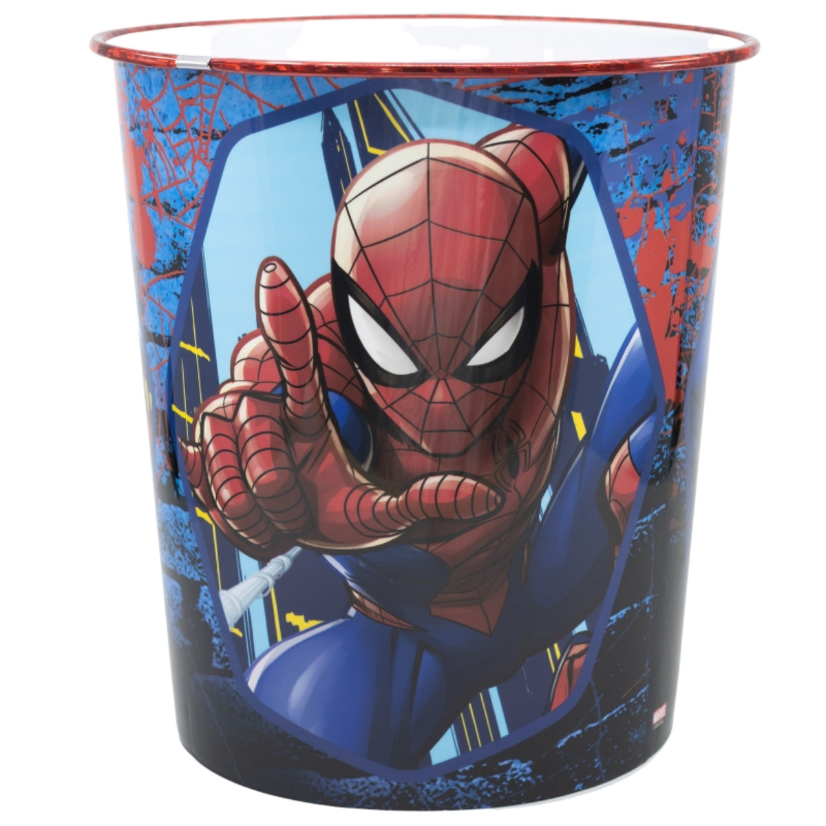 Marvel Abfalleimer für 10 Lt Kinderzimmer mit fröhlichem Design