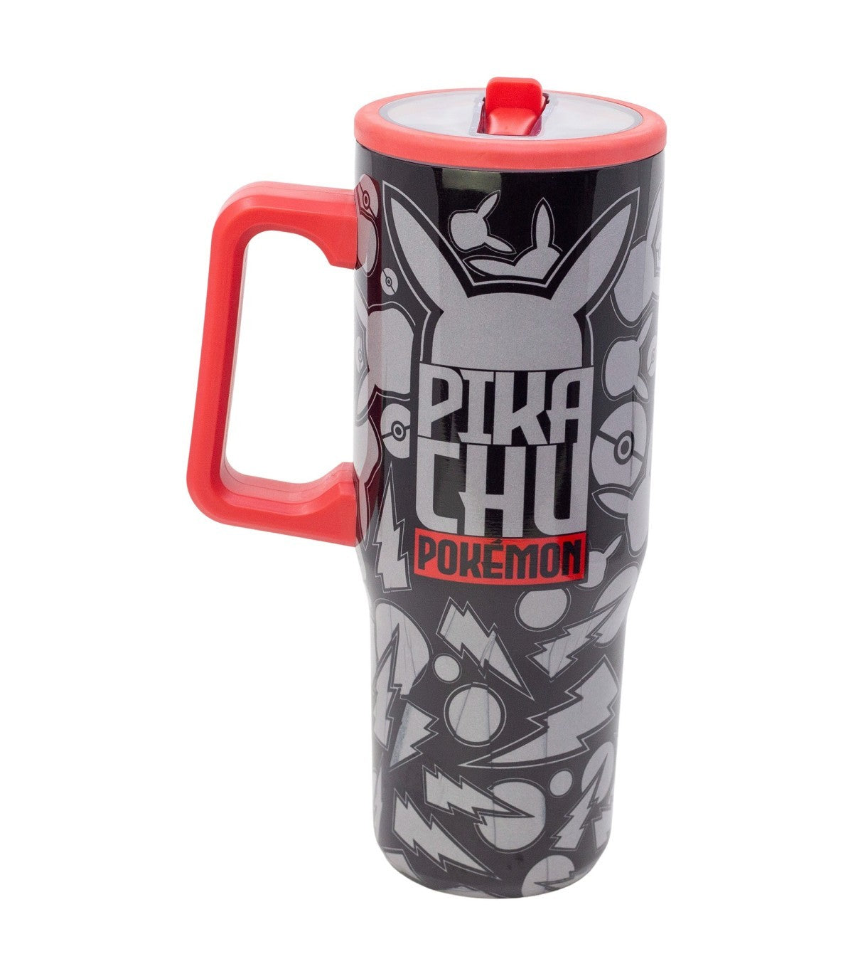 Pokemon Pikachu Sipper Mug 920 ml Thermo Trinkbecher mit Griff