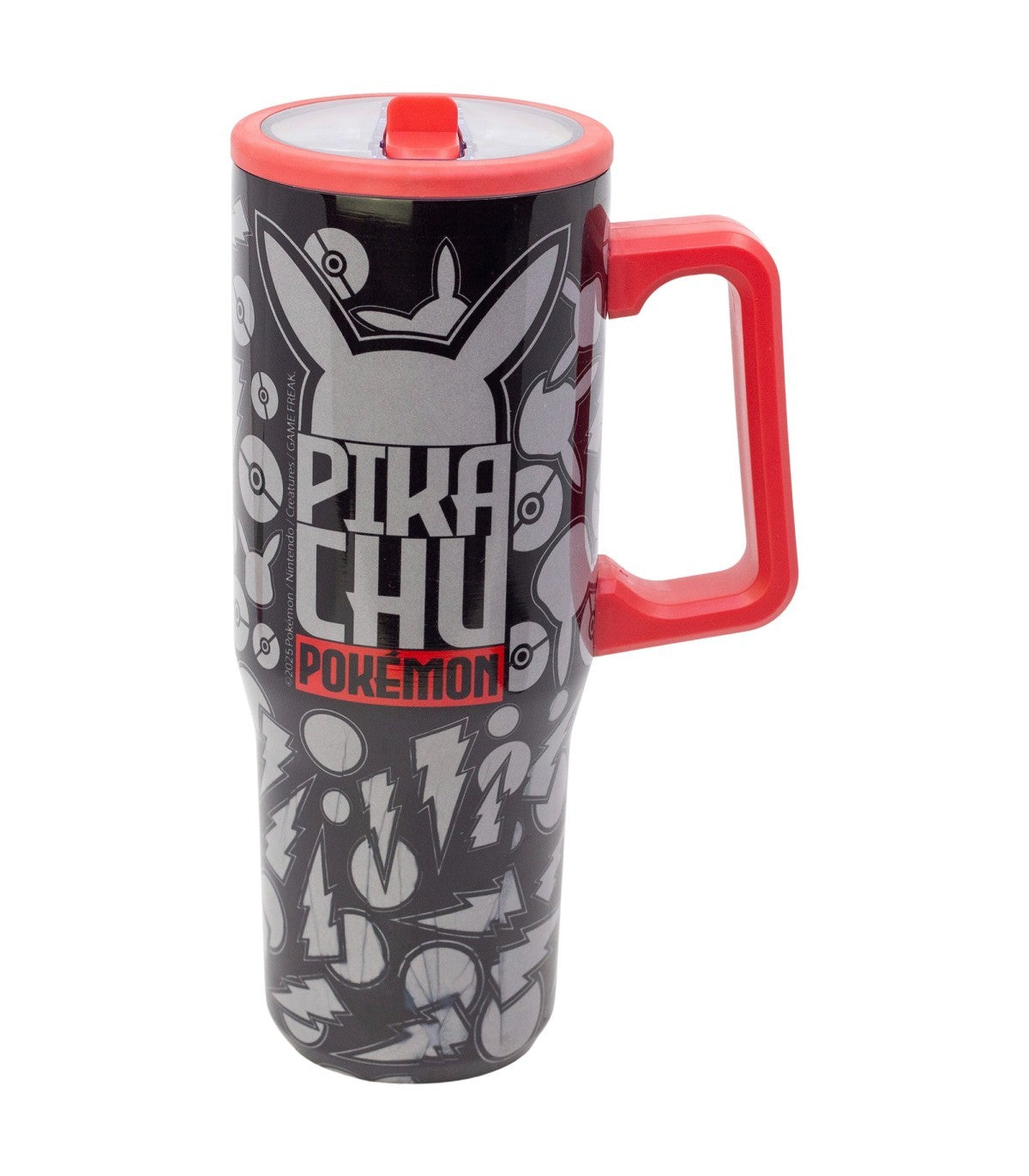 Pokemon Pikachu Sipper Mug 920 ml Thermo Trinkbecher mit Griff