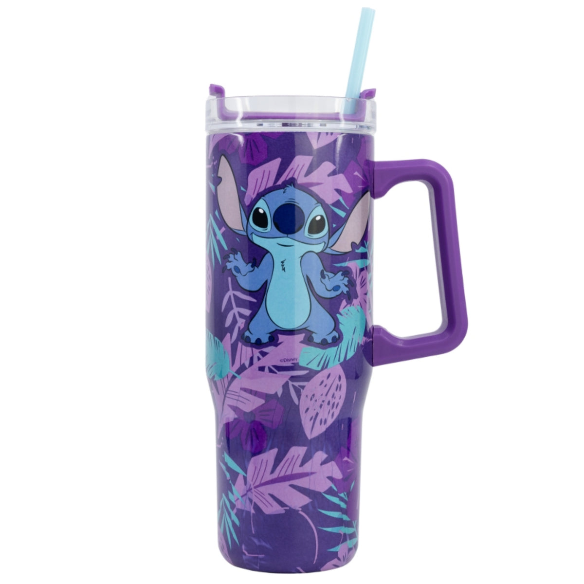 Disney Stitch Rambler Mug – Edelstahl Thermotasse 940 ml mit Drehverschluss