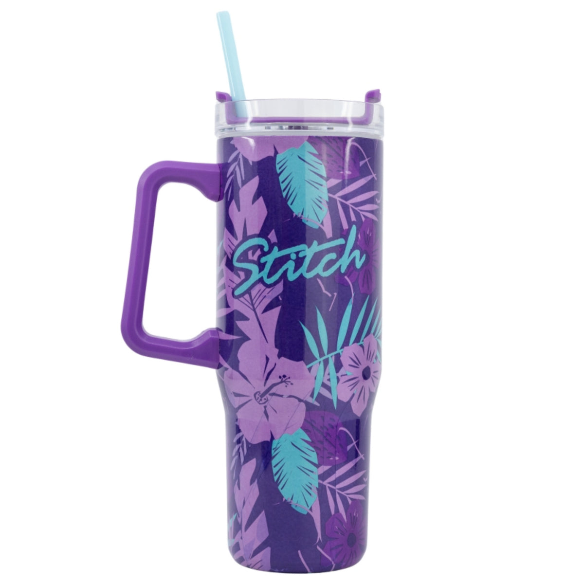Disney Stitch Rambler Mug – Edelstahl Thermotasse 940 ml mit Drehverschluss