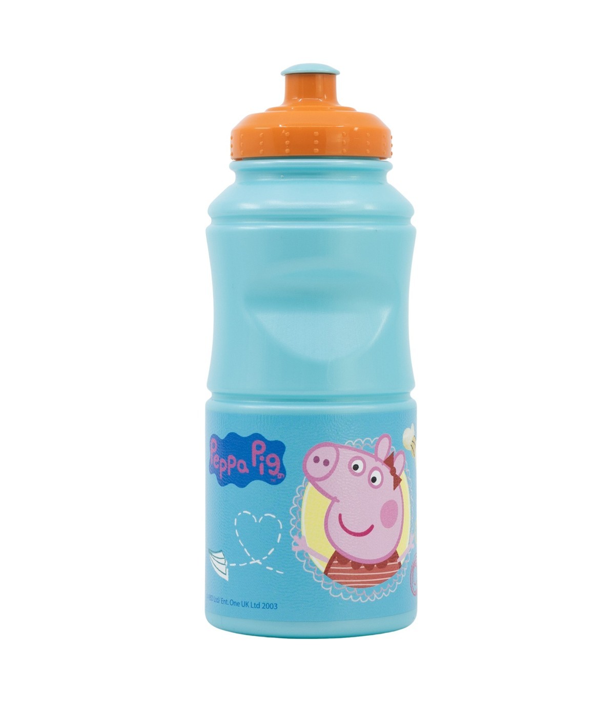 Peppa Pig Kinder Wasserflasche 380 ml ergonomische Sportflasche Alltag