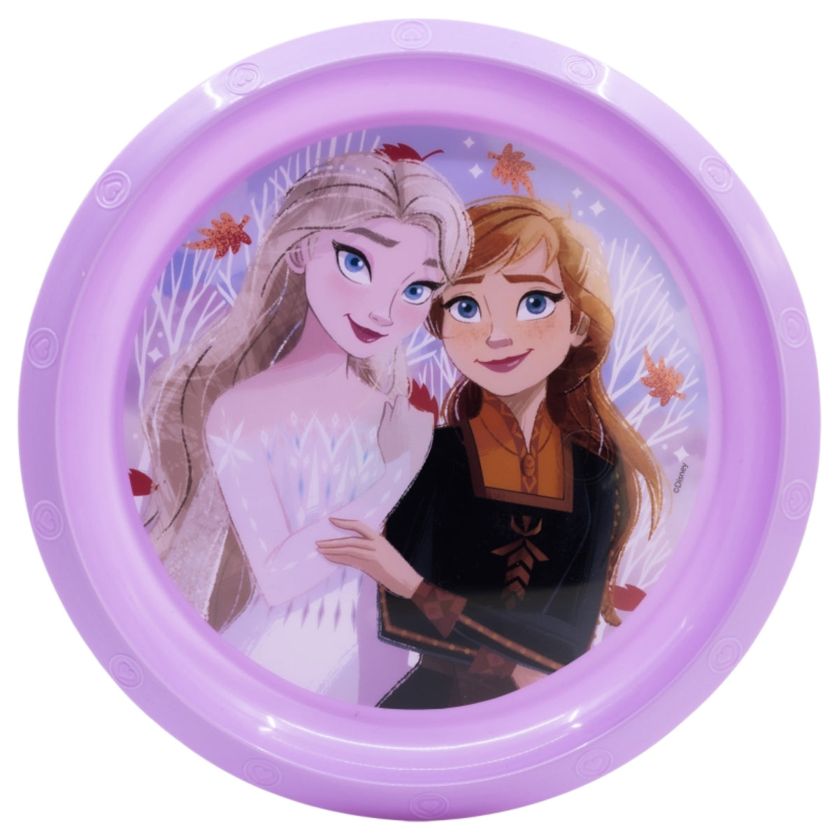Disney Frozen Kinderteller – Bruchsicherer Essteller für Kinder mit Motivdesign
