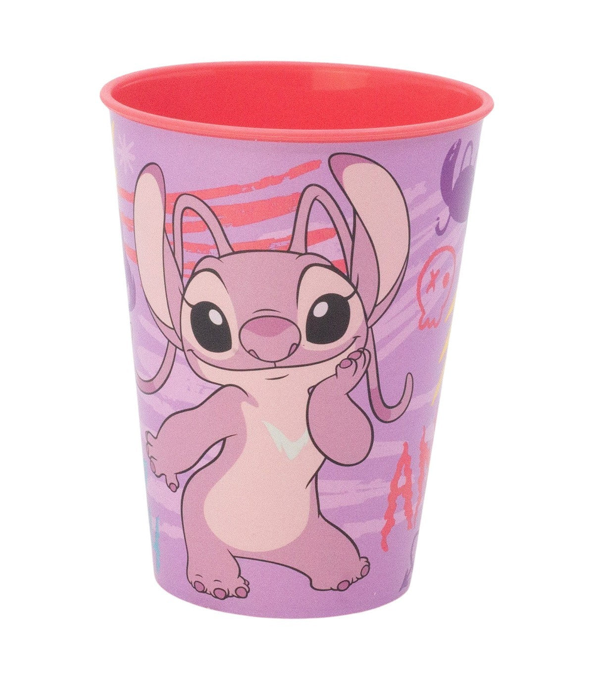 Disney Stitch Angel Trinkbecher 260 ml Kinder Tumbler für Alltag Freizeit