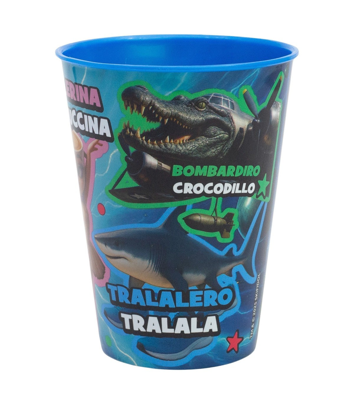 Italian Brainrot Trinkbecher 260 ml Kinder Tumbler für Alltag Freizeit