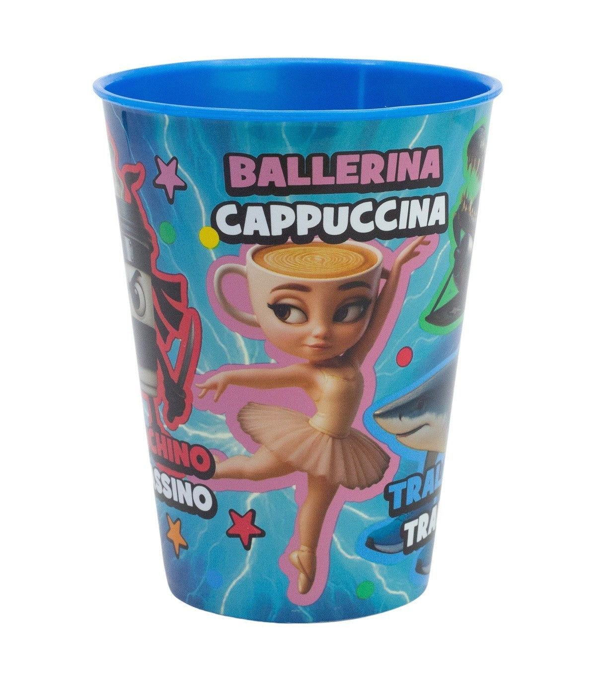 Italian Brainrot Trinkbecher 260 ml Kinder Tumbler für Alltag Freizeit