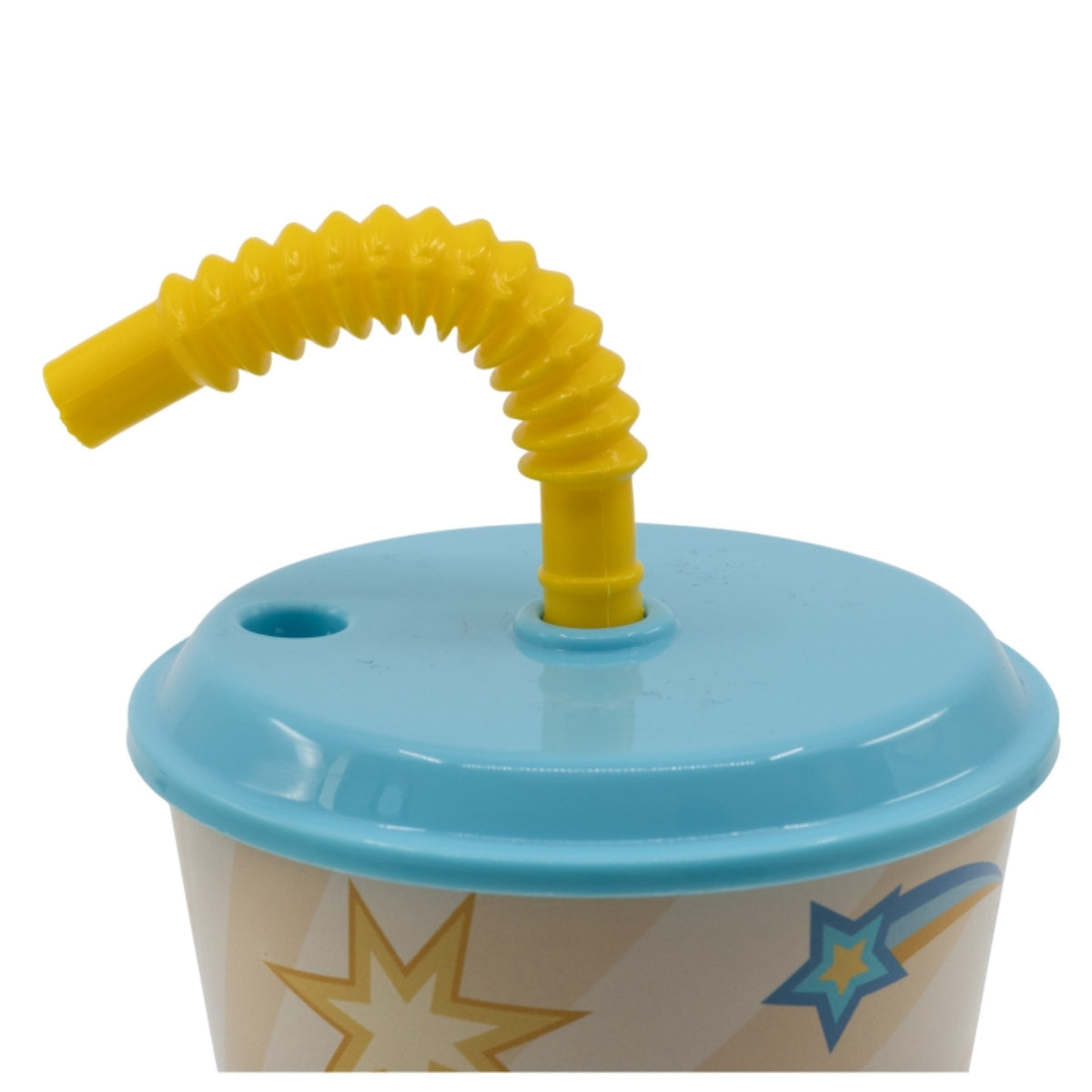 Peppa Pig Trinkbecher 430 ml mit Deckel und Strohhalm