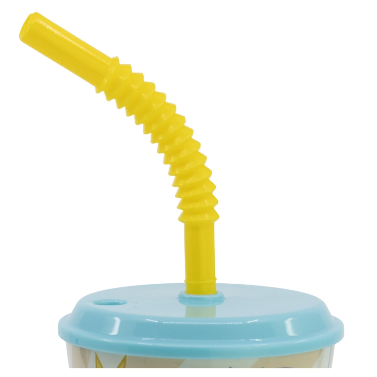 Peppa Pig Trinkbecher 430 ml mit Deckel und Strohhalm