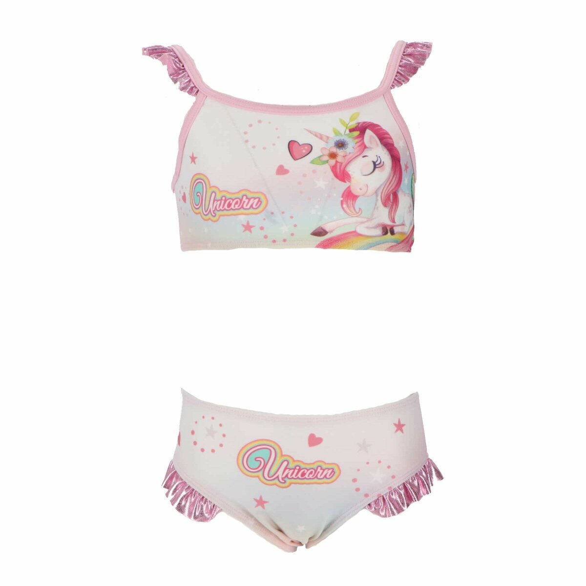 Einhorn Badeanzug für Mädchen Bikini für den Pool oder Strand