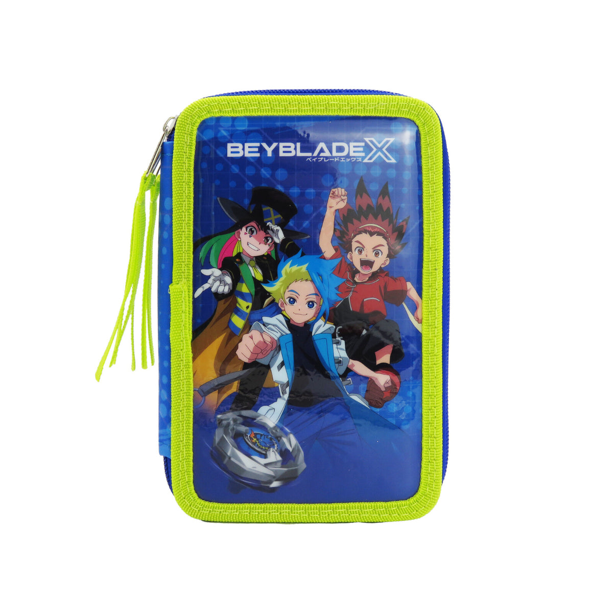 Beyblade Plumier 3 Pisos Federmäppchen gefüllt 39 Teile Schule 20 cm