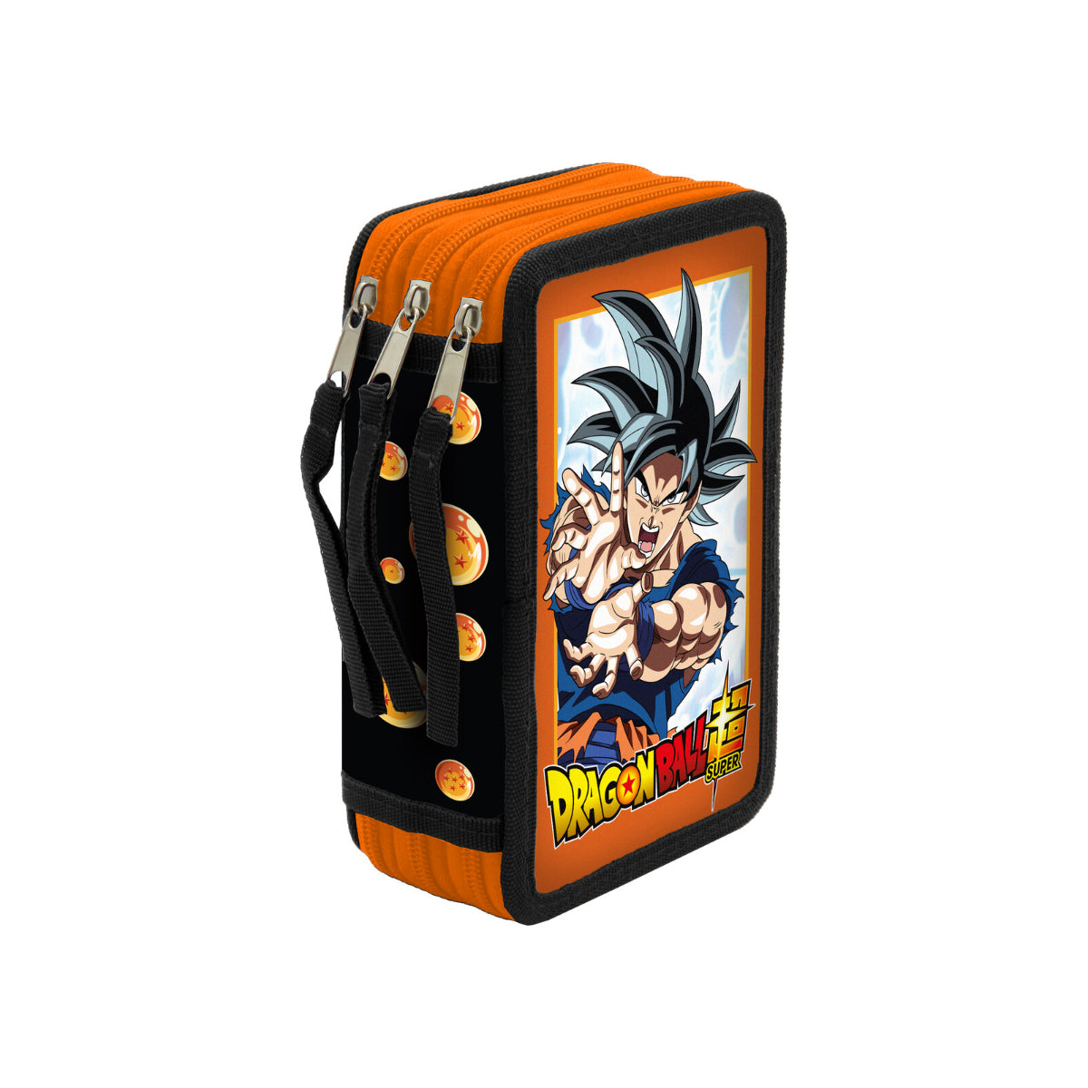Dragon Ball Schüleretui 3 Etagen mit Schulmaterial Stifte Set Schule
