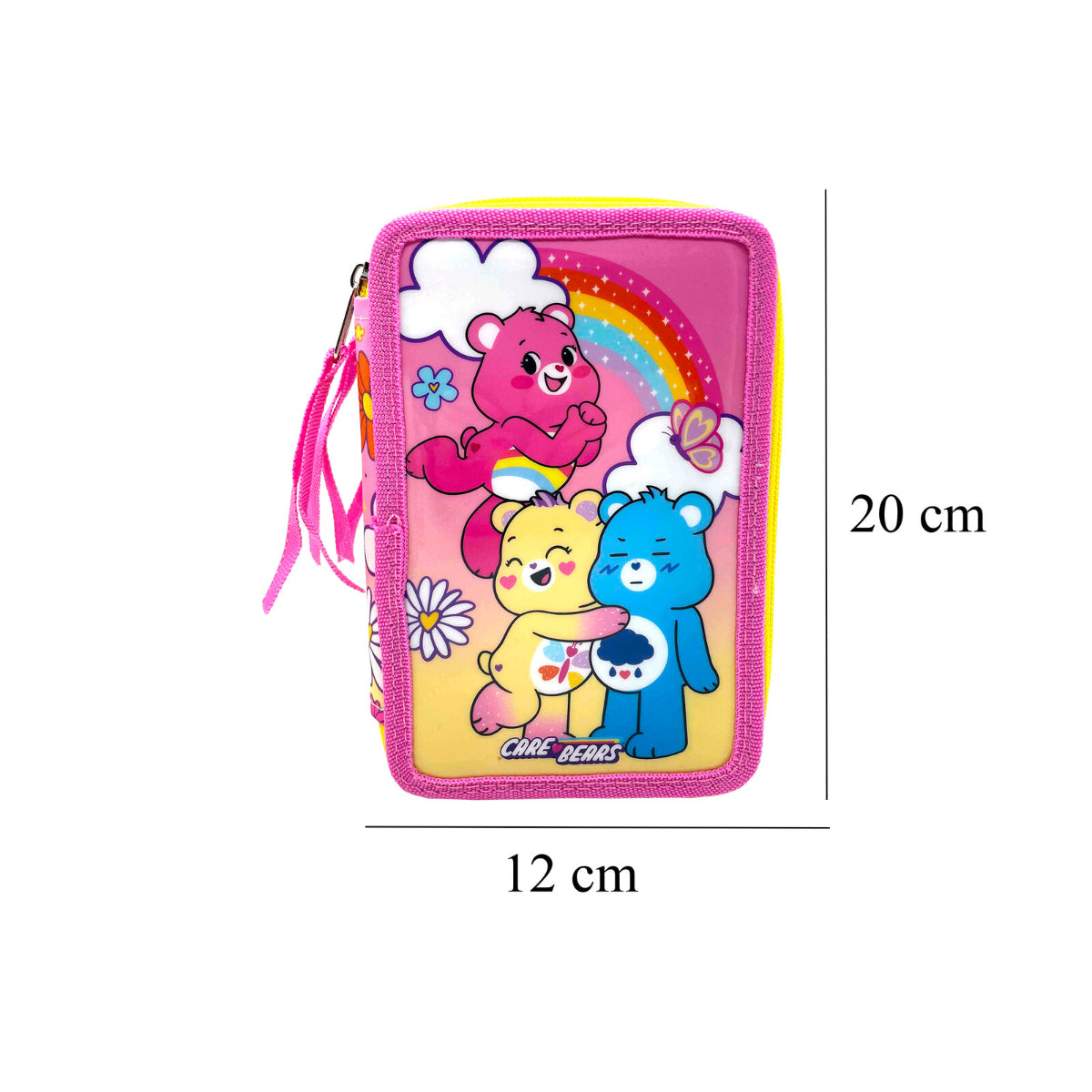 Care Bears Federmäppchen gefüllt 3 Fächer Schreibwaren Set Schule Zuhause