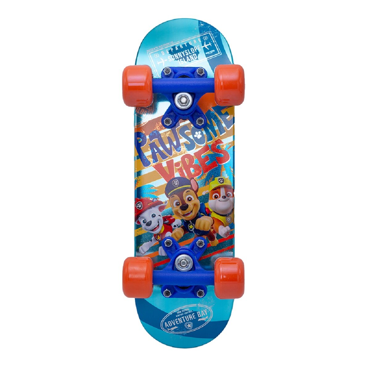 Paw Patrol 17 Zoll – Robustes Kinder Skateboard mit PVC-Rädern und PP Trucks
