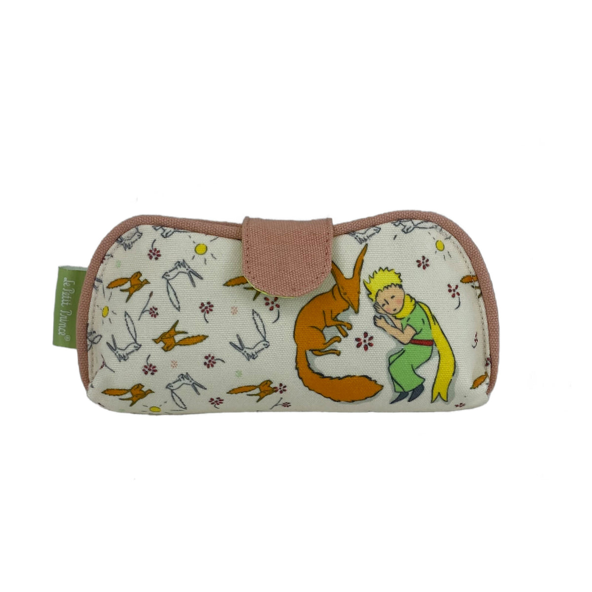 El Principito Etui für Brille Little Prince Fox Brillenbox Clipverschluss